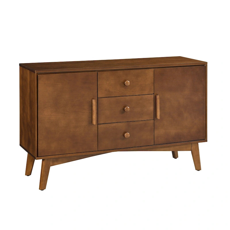 47.3 Mid Century Modern Sideboard Buffet Cabinet with Storage,Storage Cabinet with 2 Doors and 3 Drawers,Accent Console Table-10