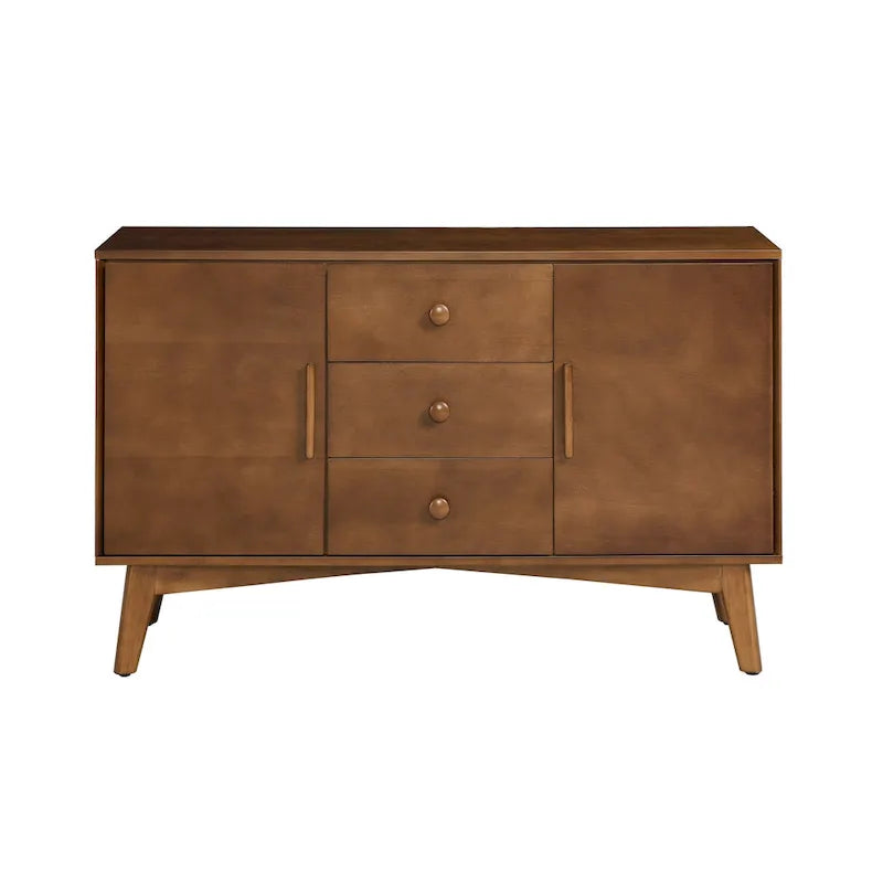 47.3 Mid Century Modern Sideboard Buffet Cabinet with Storage,Storage Cabinet with 2 Doors and 3 Drawers,Accent Console Table-11