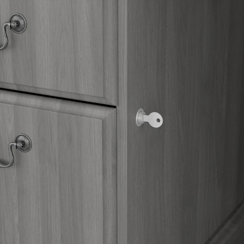 Saratoga Executive Desk, File Cabinet and Bookcases by Bush Furniture-8