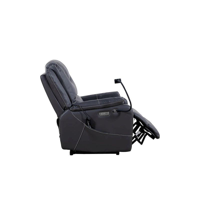 Christopher Knight Home Power Recliner Chair with Massage and USB Charge Ports-6