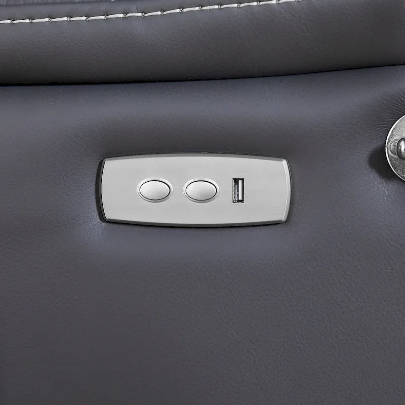 Christopher Knight Home Power Recliner Chair with Massage and USB Charge Ports-10