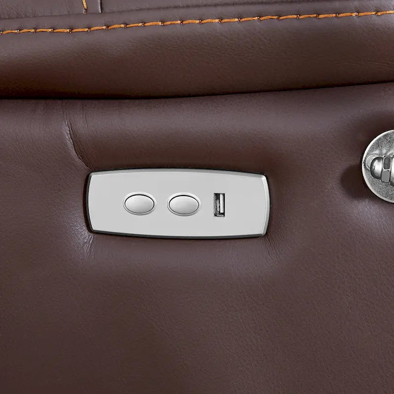 Christopher Knight Home Power Recliner Chair with Massage and USB Charge Ports-18