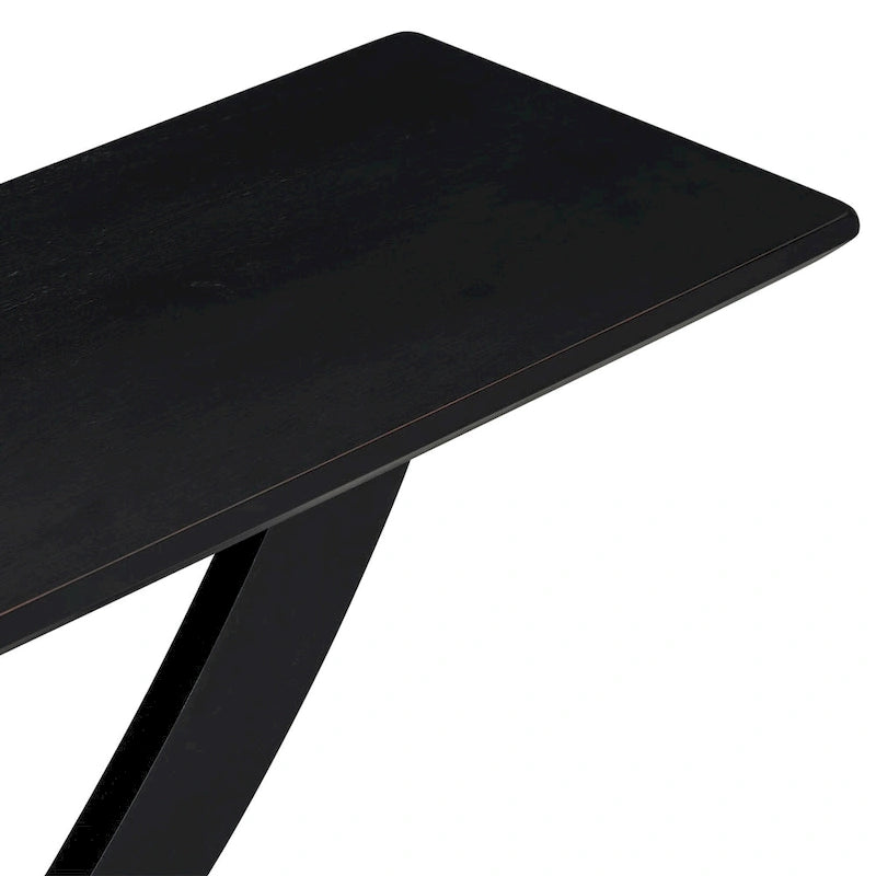 Christopher Knight Home - Mirod Modern Rustic Console Table with Cross-Leg Design for Living Room and Bedroom-9