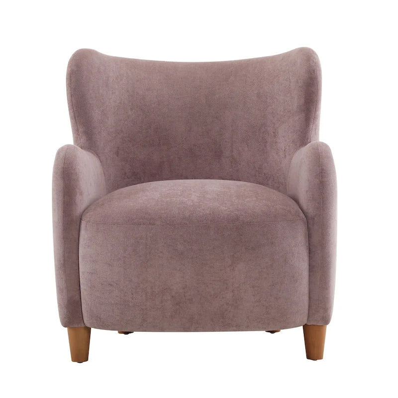 Bacho Fabric Wingback Accent Chair by Christopher Knight Home-8