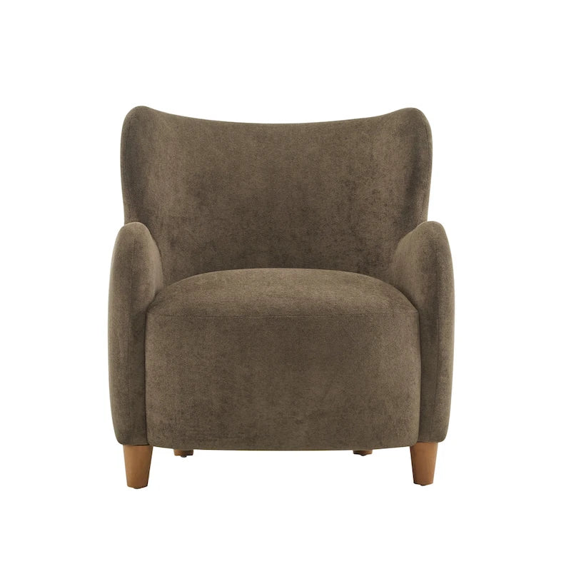 Bacho Fabric Wingback Accent Chair by Christopher Knight Home-19