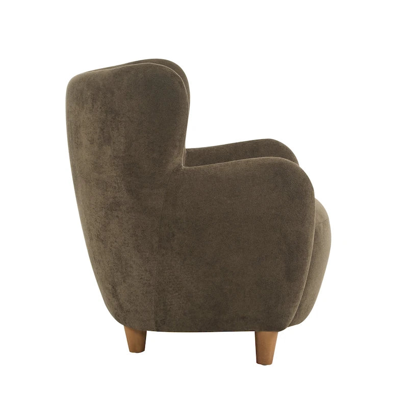 Bacho Fabric Wingback Accent Chair by Christopher Knight Home-22