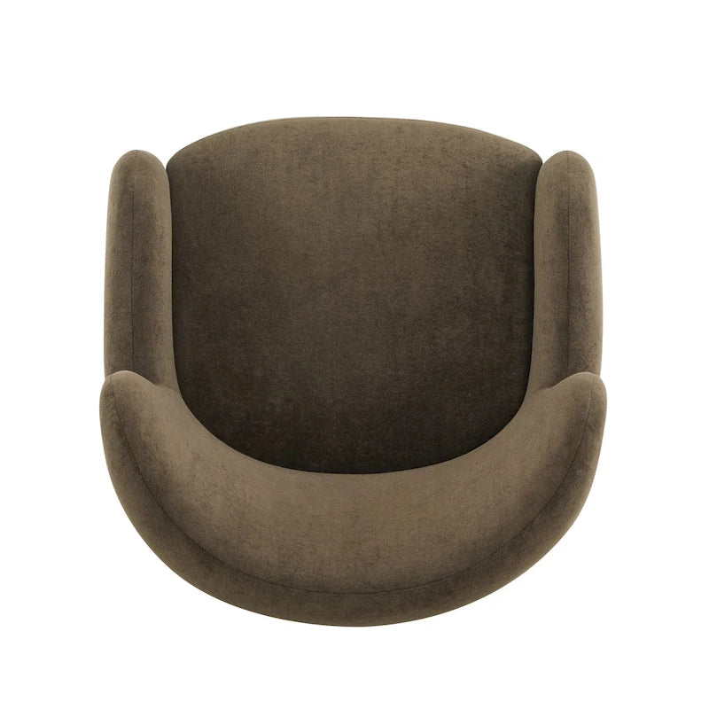 Bacho Fabric Wingback Accent Chair by Christopher Knight Home-23