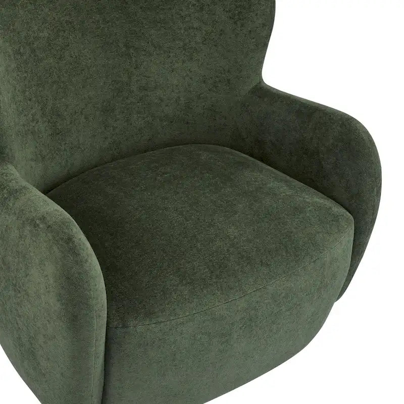 Bacho Fabric Wingback Accent Chair by Christopher Knight Home-35