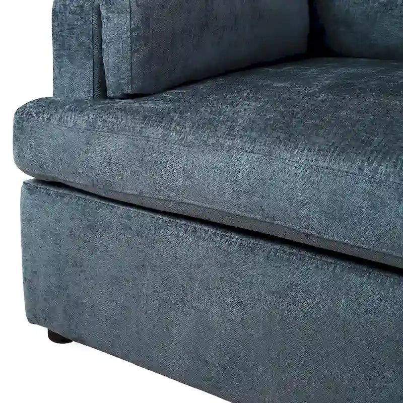 Naro Modern Fabric Accent Chair with Removable Cushion by Christopher Knight Home-13