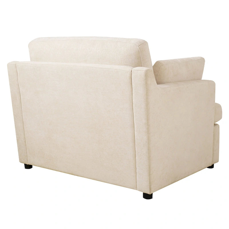 Naro Modern Fabric Accent Chair with Removable Cushion by Christopher Knight Home-24