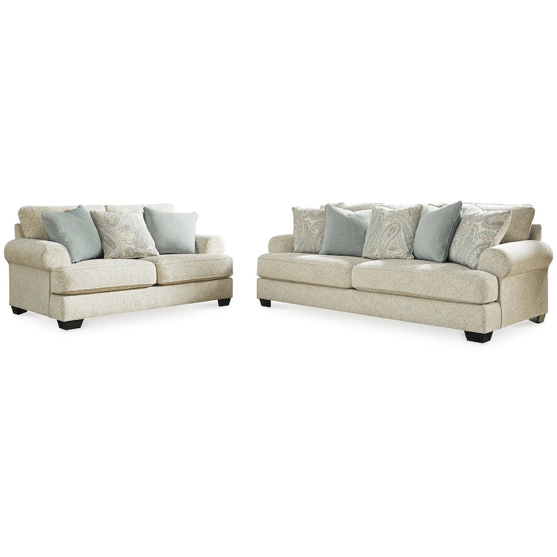 Signature Design by Ashley Monaghan Beige Sofa - 98 W x 45 D x 39 H-6