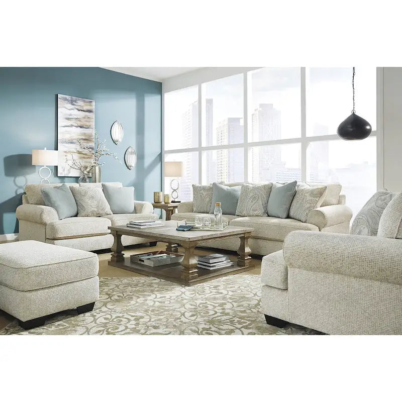 Signature Design by Ashley Monaghan Beige Sofa - 98 W x 45 D x 39 H-8