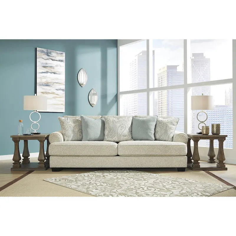 Signature Design by Ashley Monaghan Beige Sofa - 98 W x 45 D x 39 H-13
