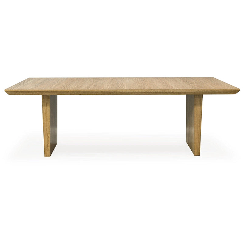 Signature Design by Ashley Sherbana Light Brown Rectangular Dining Extension Table - 40W x 90D x 30H