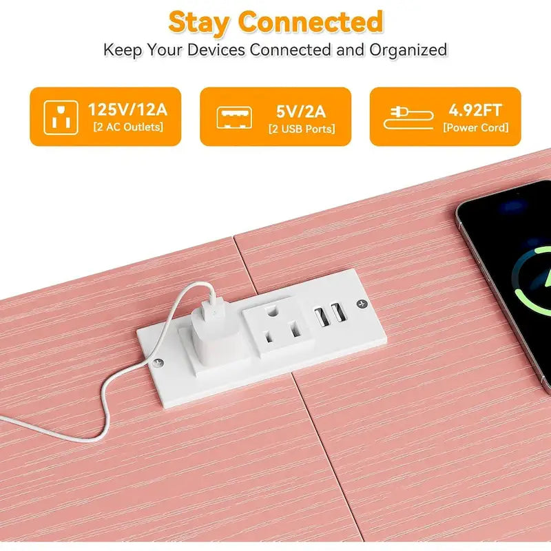 63.3 Inch Black Dresser for Bedroom, 10 Drawer Dresser TV Stand-5