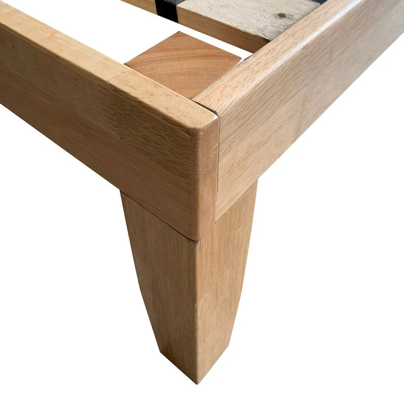 Costway King Size 14 Wooden Bed Frame Mattress Platform Wood Slats-32