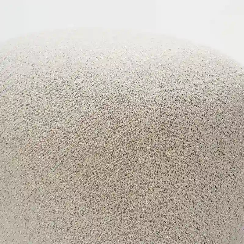 KINWELL 23 Wide Boucle Upholstered Footstool Ottoman Sofa Chair Footrest-18