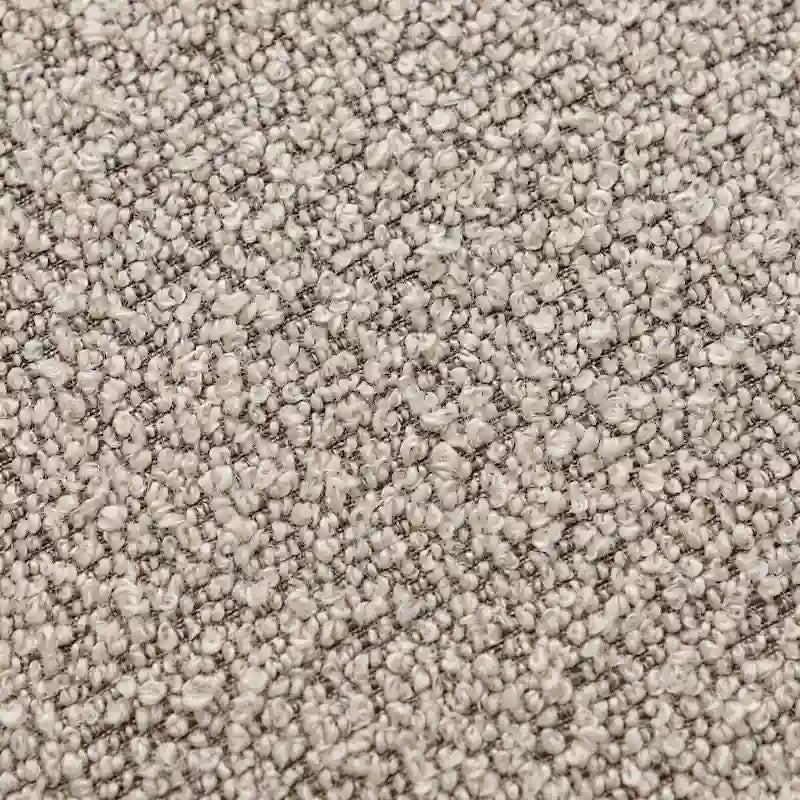 KINWELL 23 Wide Boucle Upholstered Footstool Ottoman Sofa Chair Footrest-19