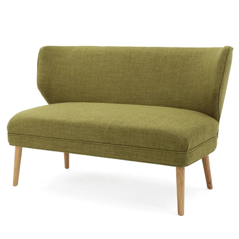 Desdemona Mid-Century Fabric Loveseat by Christopher Knight Home-22