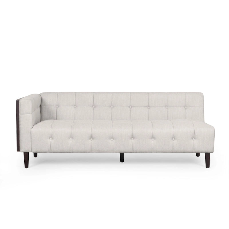Clermont Mid-century Tufted Sectional Sofa by Christopher Knight Home - 114.00 L x 114.00 W x 30.75 H-12