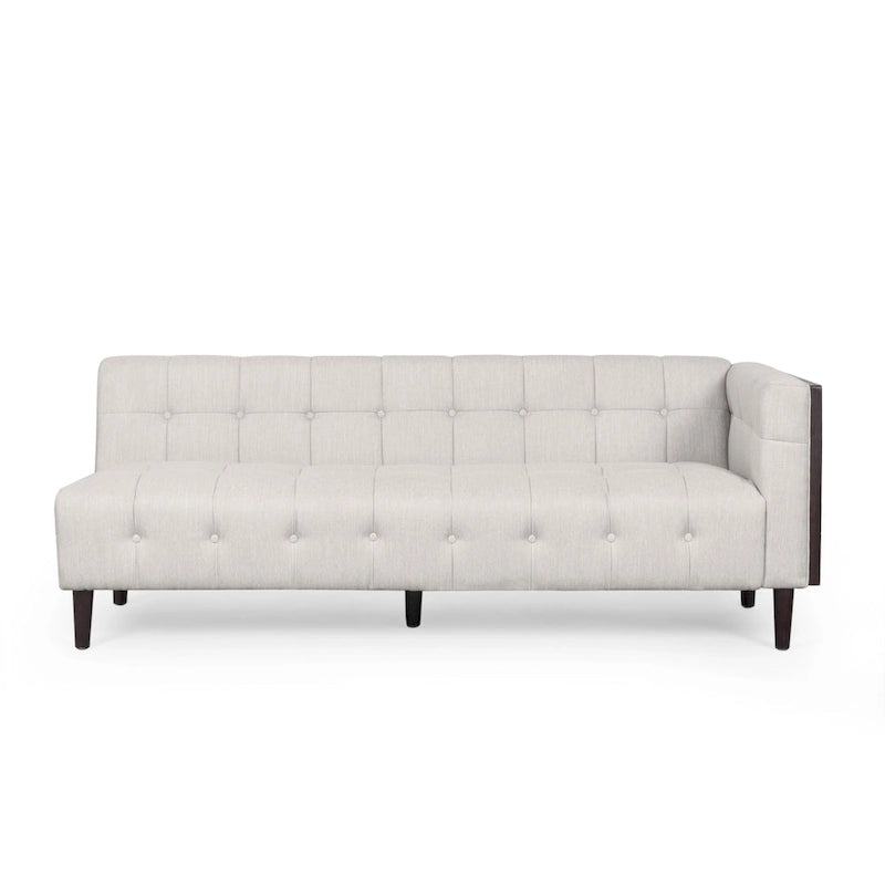 Clermont Mid-century Tufted Sectional Sofa by Christopher Knight Home - 114.00 L x 114.00 W x 30.75 H-16