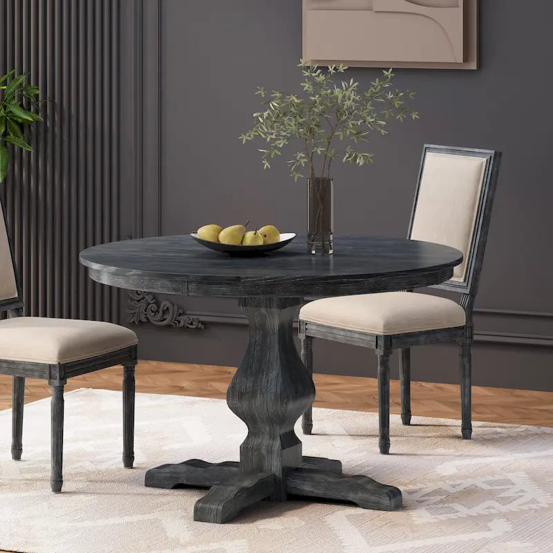 Alamosa Circular Dining Table by Christopher Knight Home-16