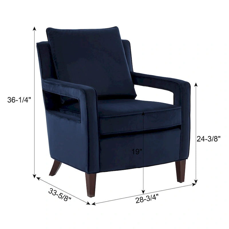 Quinn Velvet Accent Arm Chair by Greyson Living-16