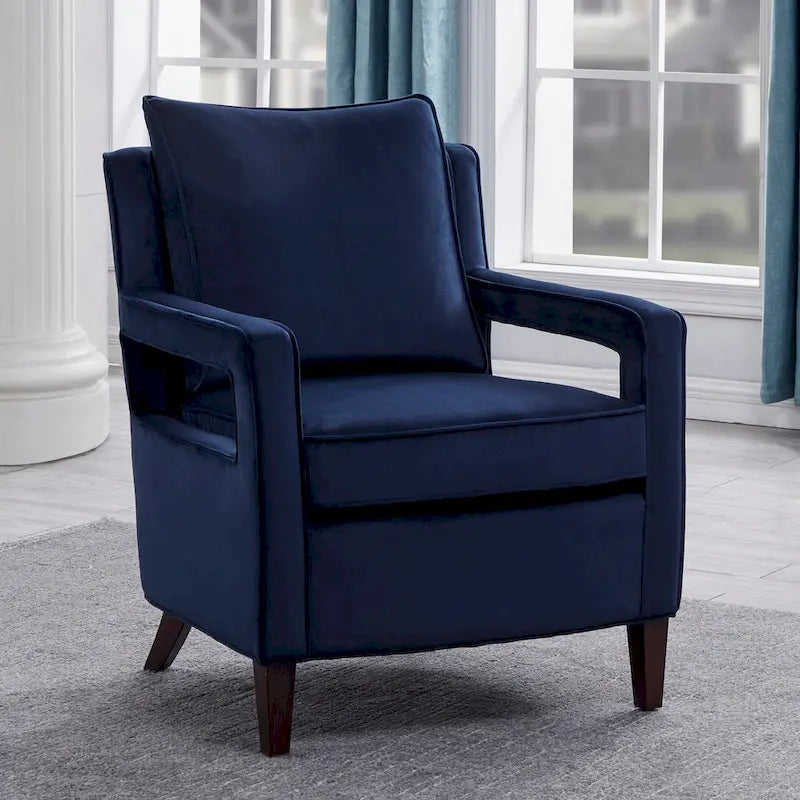 Quinn Velvet Accent Arm Chair by Greyson Living-18