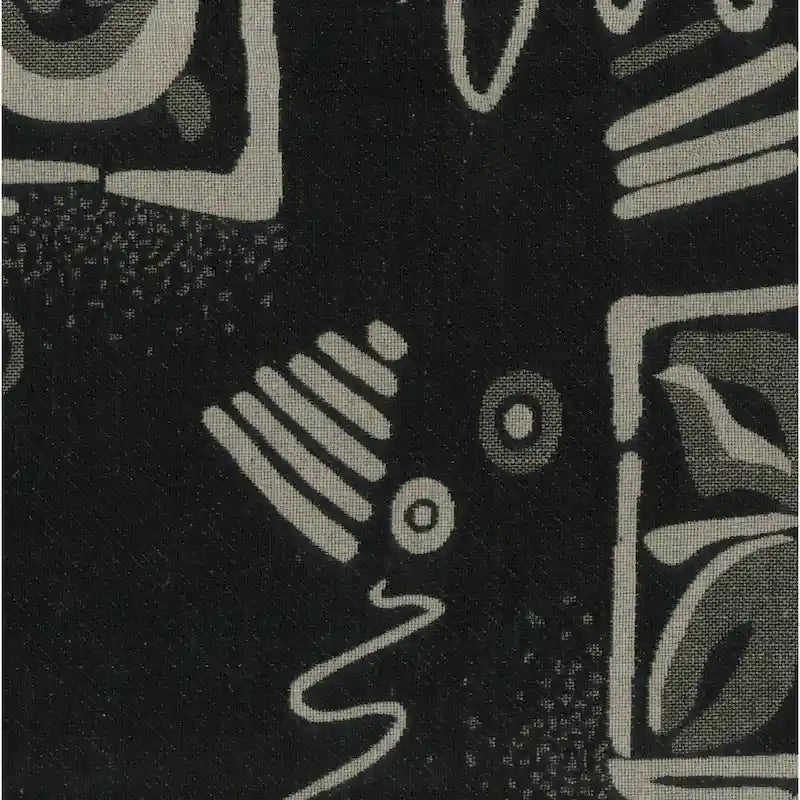 Bali 18-inch Footstool with Tapestry Cushion-31