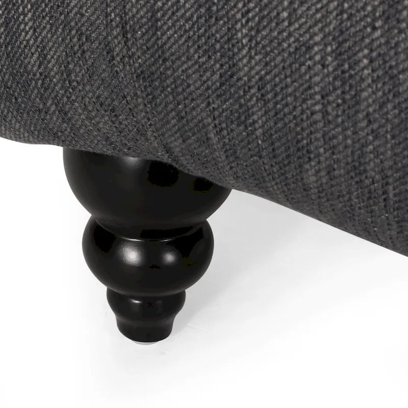 Varnell Contemporary Button Tufted Chaise Lounge by Christopher Knight Home - 64.25 L x 29.00 W x 33.75 H-19