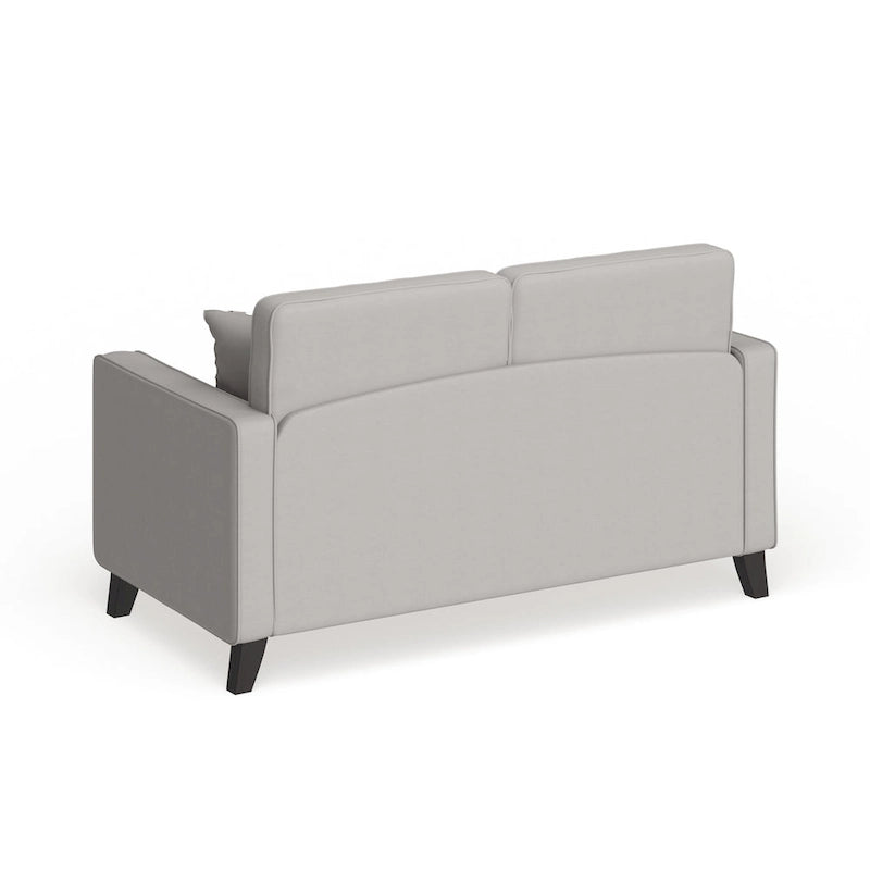 Mid-century Fabric Loveseat-10