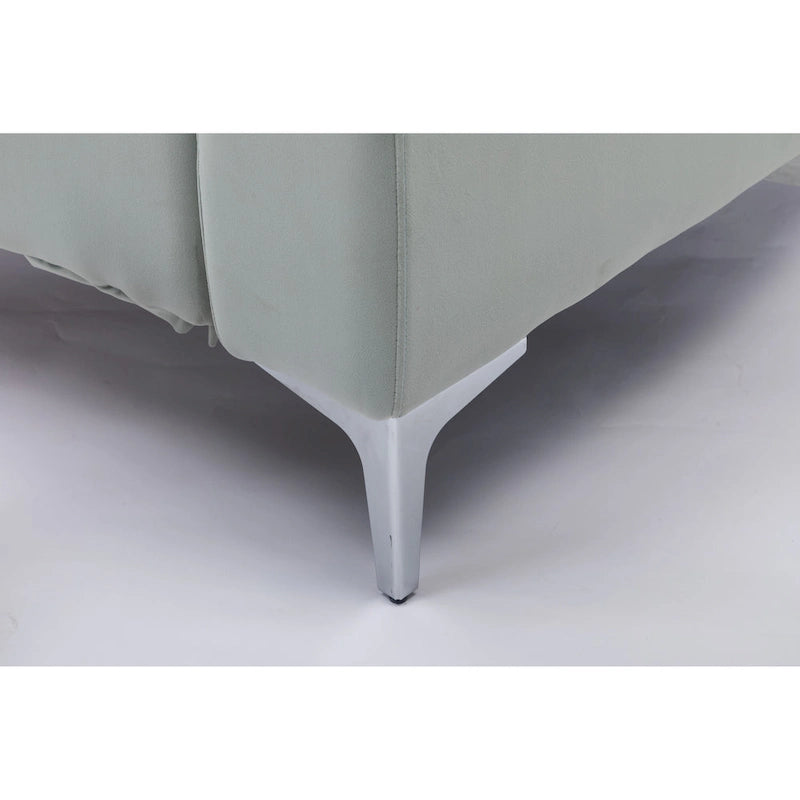 136 Velvet Semicircle couch Modular Curve Sectional Sofa-21