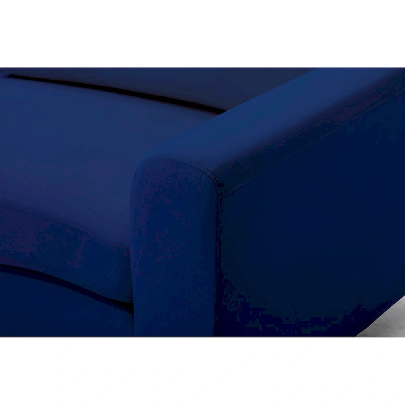 136 Velvet Semicircle couch Modular Curve Sectional Sofa-29