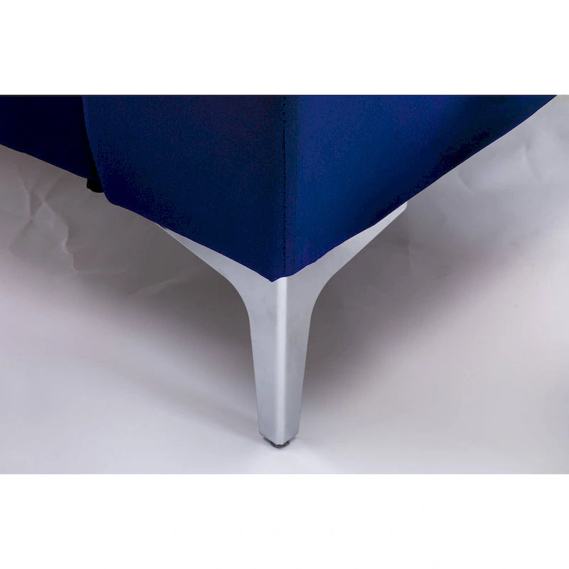 136 Velvet Semicircle couch Modular Curve Sectional Sofa-30