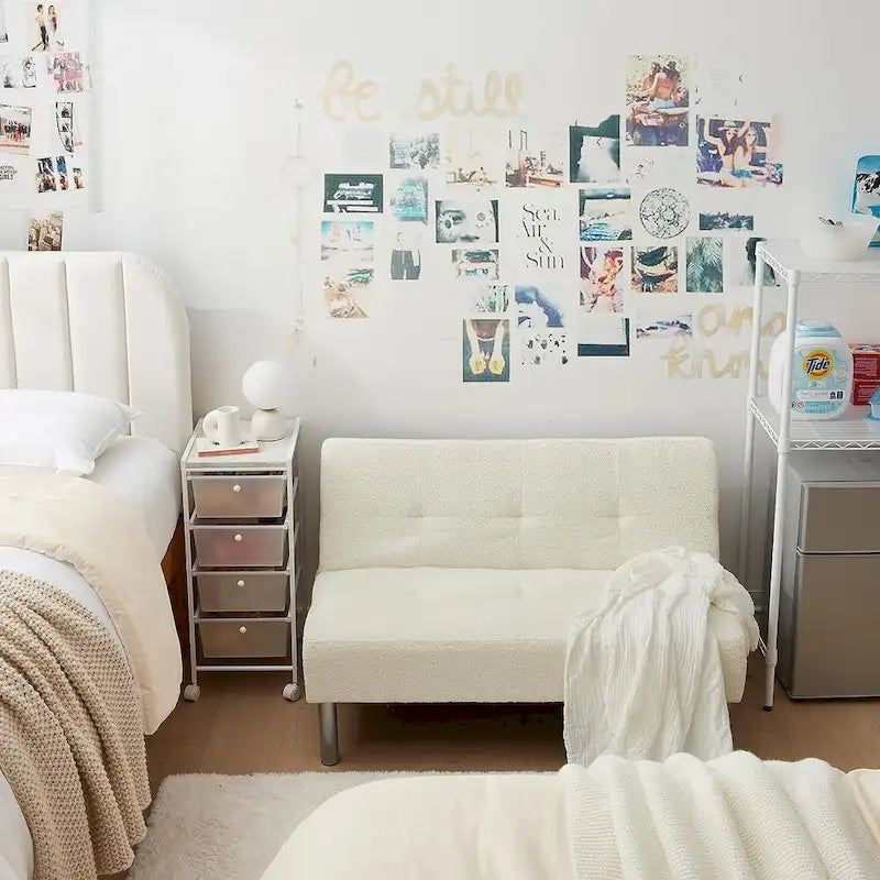 2East Boucle Mini-Futon by DormCo-7