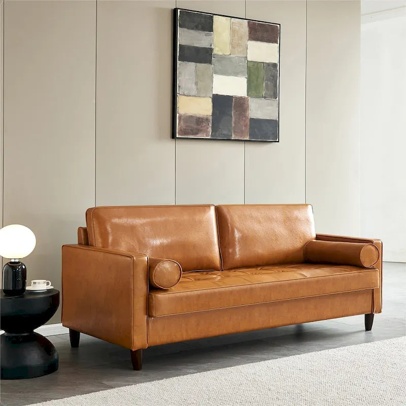 Modern Mid-Century Loceseat Sofa For Livingroom-4