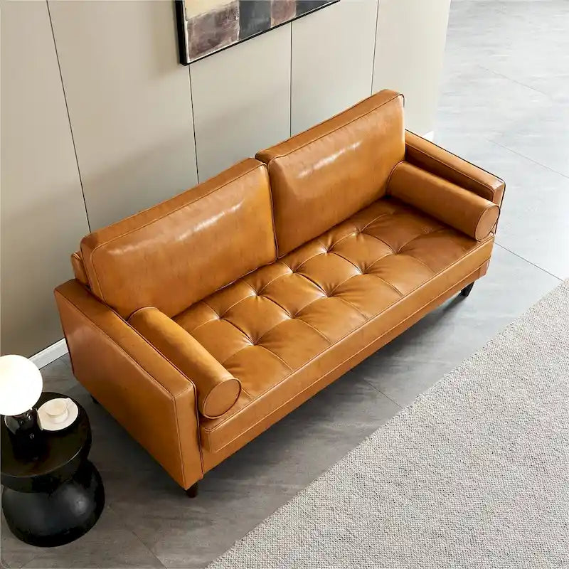 Modern Mid-Century Loceseat Sofa For Livingroom-8