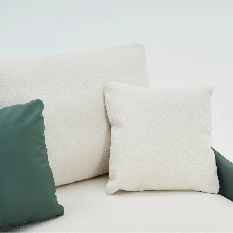 Ouyessir U-Shape Sectional Sofa 4-Seat Couch with Double Chaise Lounge-13