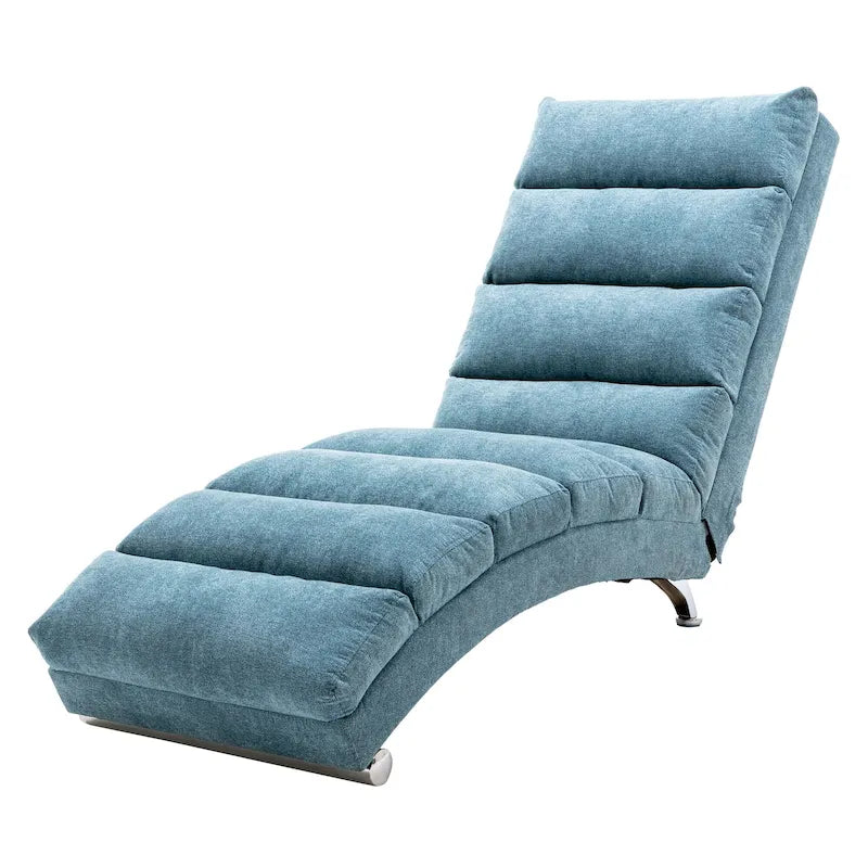 Modern Tufted Oversized Chaise Lounge Massage Chair For Living Room, Bedroom-47