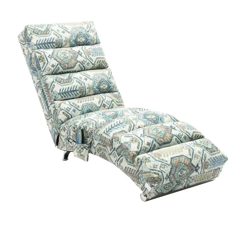 Modern Tufted Oversized Chaise Lounge Massage Chair For Living Room, Bedroom-21