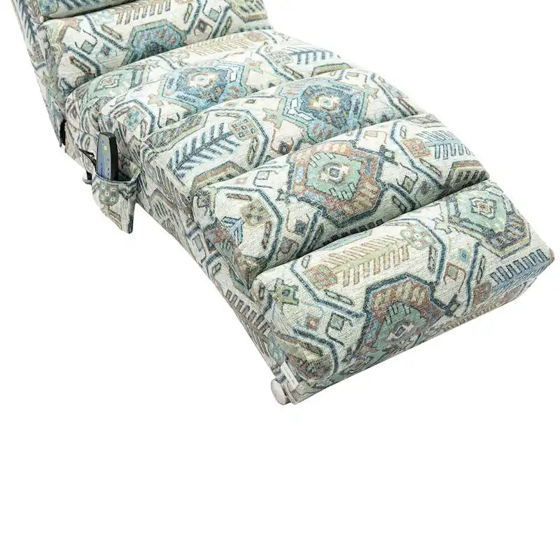 Modern Tufted Oversized Chaise Lounge Massage Chair For Living Room, Bedroom-23