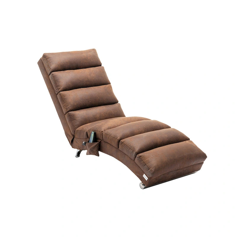 Modern Tufted Oversized Chaise Lounge Massage Chair For Living Room, Bedroom-27