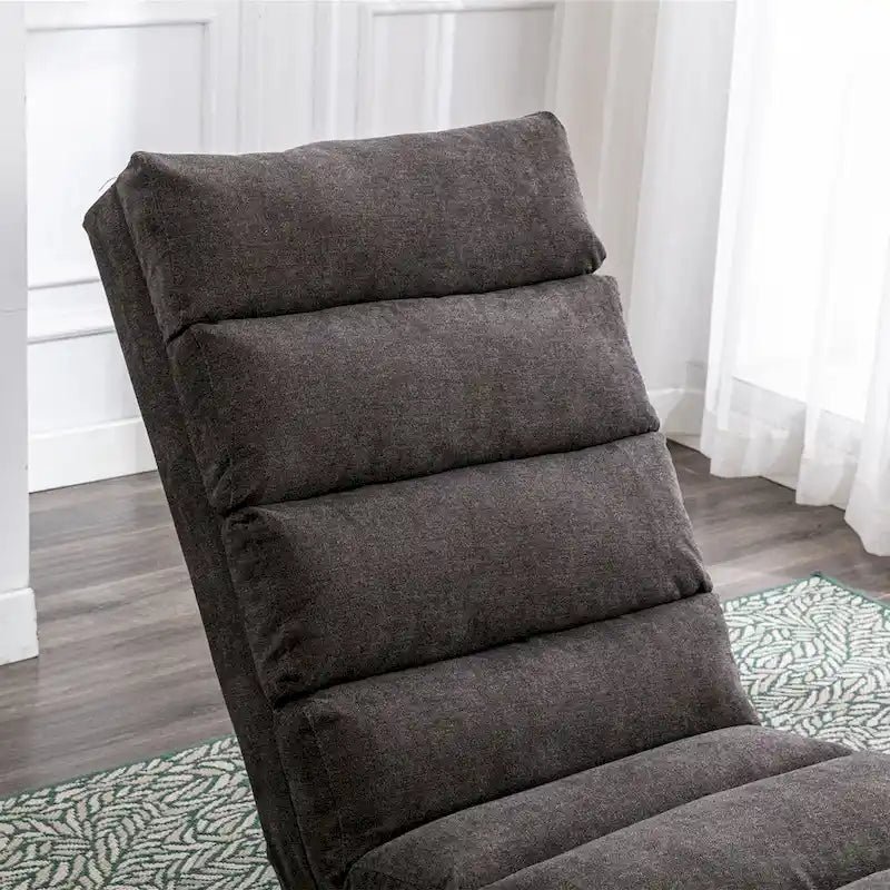 Modern Tufted Oversized Chaise Lounge Massage Chair For Living Room, Bedroom-35