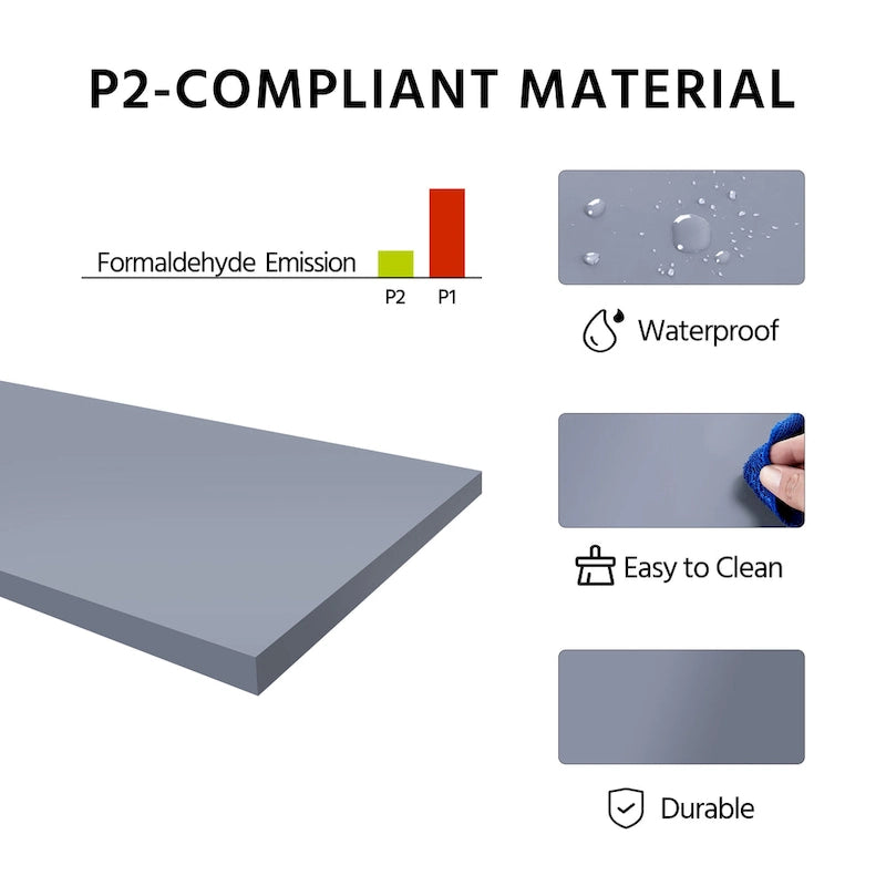 Yaheetech X-Design 3 Tiers Wooden Entryway Console Table-12