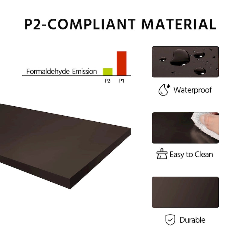 Yaheetech X-Design 3 Tiers Wooden Entryway Console Table-16