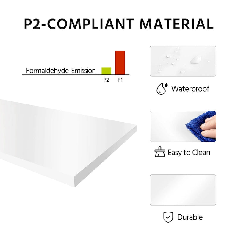 Yaheetech X-Design 3 Tiers Wooden Entryway Console Table-20