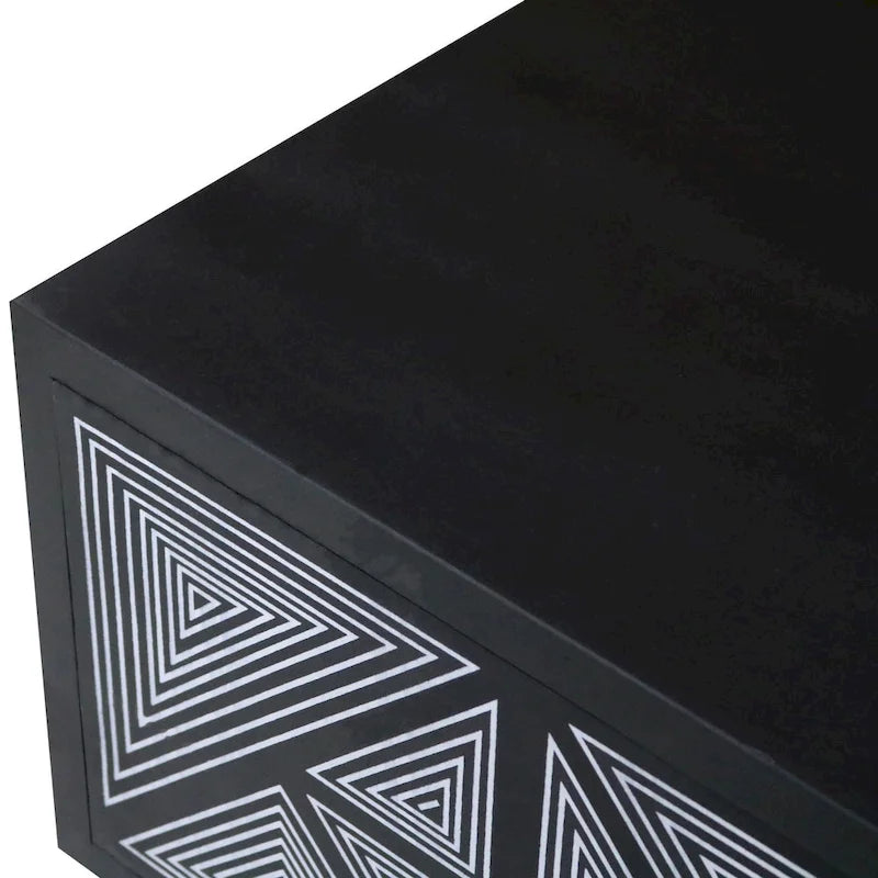 Bidi Mid-Century Modern 56-inch Wood 2-Open Shelf TV Stand by Furniture of America-14