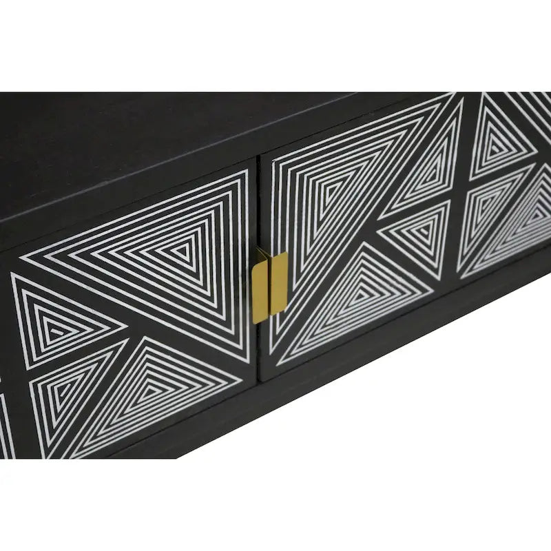 Bidi Mid-Century Modern 56-inch Wood 2-Open Shelf TV Stand by Furniture of America-15