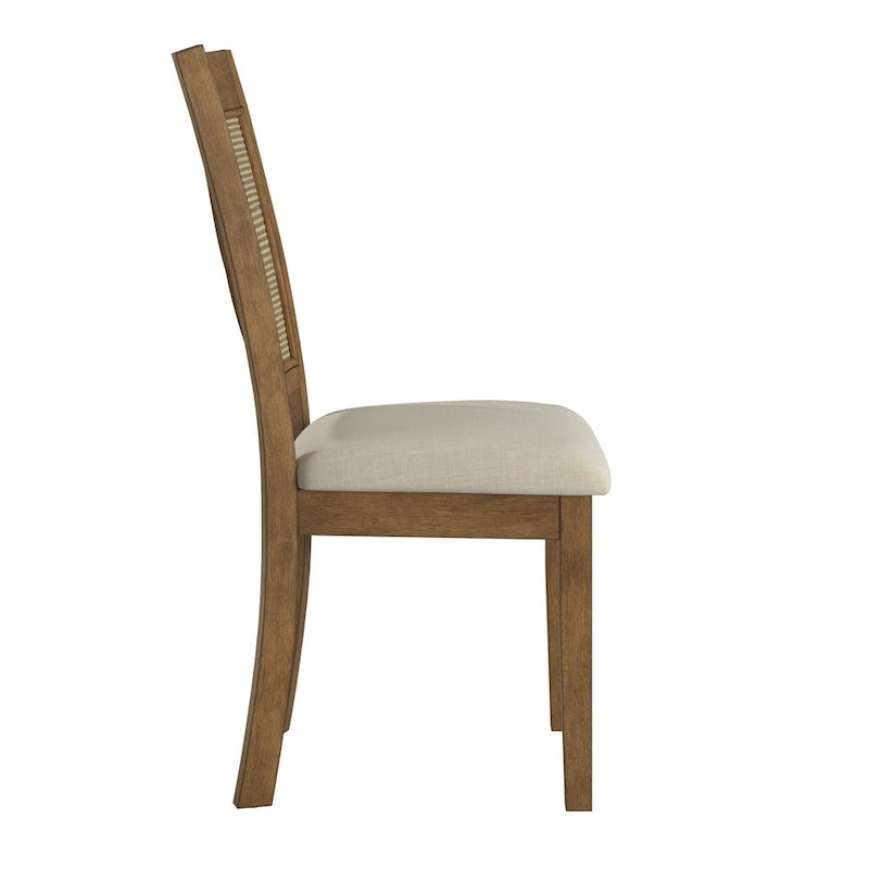 Plaga X-Back Cane Accent Dining Chair (Set of 2) by iNSPIRE Q Classic - Dining Chair-23