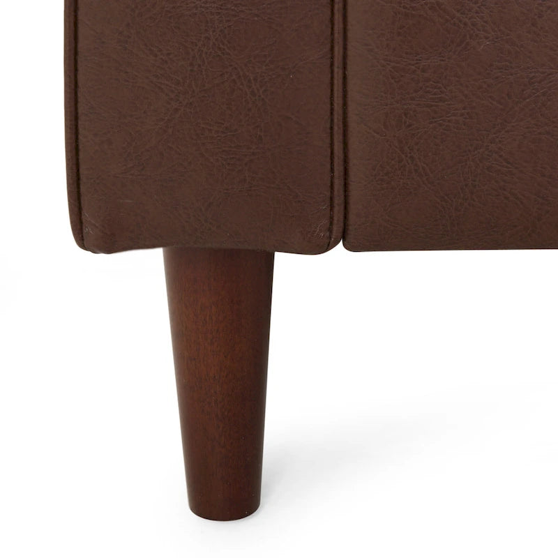 Malinta Contemporary Tufted 3 Seater Sofa by Christopher Knight Home - 82.25 L x 33.00 W x 33.00 H-25